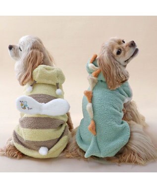 PET PARADISE ペットパラダイス ふわふわ 蜂なりきり 中型犬 大型犬 イエロー×ブラウン