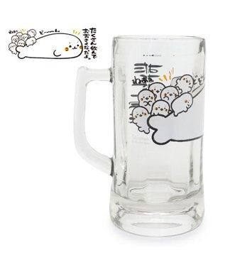 Mother garden しろたん ジョッキ 640mL 大 《たくさん飲んでおおきくなったよ。》 たくさん飲んでおおきくなったよ。