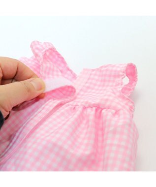 Mother garden マザーガーデン うさももドール 着せ替えぬいぐるみ Mサイズマスコット 《ギンガムチェックお洋服柄》 -