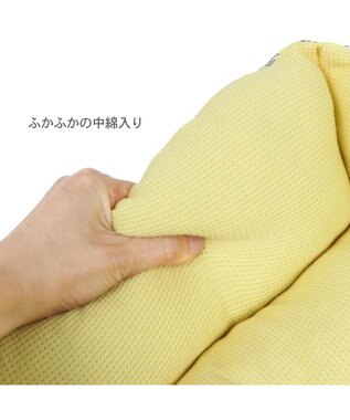 PET PARADISE スヌーピー　いつも一緒 カドラー M  小型犬 57×45cm イエロー