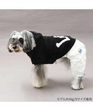 PET PARADISE Lee ボア フリース パーカー 《ブラック》 小型犬 ブラック