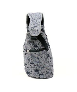 PET PARADISE スヌーピー スリング キャリーバッグ 《フェイス柄》 M 小型犬 グレー