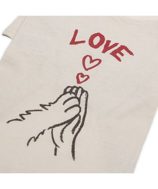 PET PARADISE ペットパラダイス Mai Kuraki　LOVE  ペットTシャツ 《ホワイト》 小型犬 ホワイト