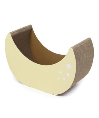 PET PARADISE 猫 爪とぎ ダンボール 単品《月 / 雲》 月
