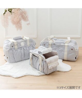 PET PARADISE ペットパラダイス キルティング キャリーバッグ 《グレー》 ロング グレー