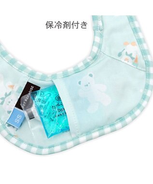 PET PARADISE ペットパラダイスくまちゃん クールバンダナ 《アイス柄》 中型犬 グリーン