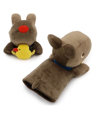 PET PARADISE リサとガスパール ガスパール パペットトイ ブラウン