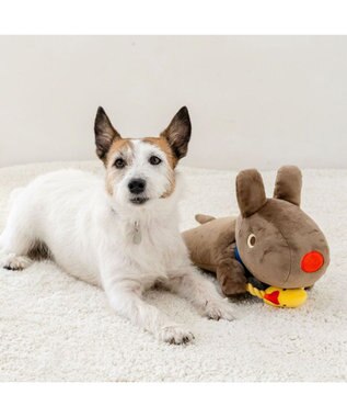 PET PARADISE リサとガスパール ガスパール パペットトイ ブラウン
