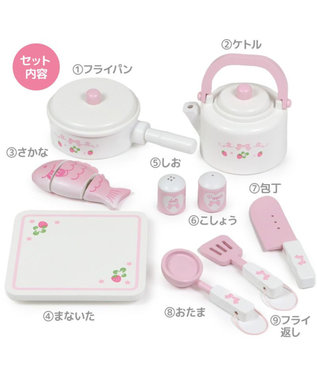 Mother garden マザーガーデン  キッチンツール 9点セット 《スウィートストロベリー》 ツールセット