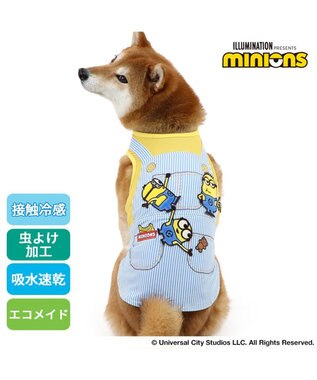 ミニオン オーバーオール風 パーカー 中型犬 / PET PARADISE ミニオン オーバーオール風 パーカー 中型犬 / PET PARADISE