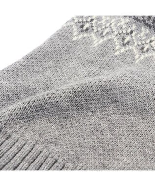 PET PARADISE J.PRESS ノルディク ニット 小型犬 グレー