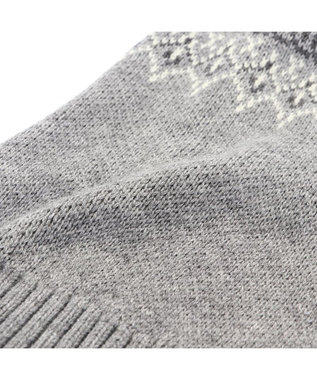 PET PARADISE J.PRESS ノルディク ニット 小型犬 グレー