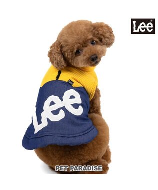 Lee 犬服 犬用ベスト ホワイト・ネイビー DSSサイズ Lee 犬服 犬用ベスト ホワイト・ネイビー DSSサイズ