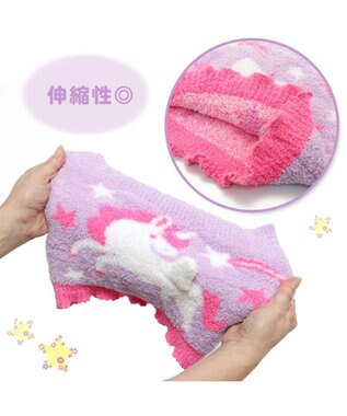 Mother garden マザーガーデン ユニコーン キッズ ウエストウォーマー 子供腹巻き 110cm/120cm/130cm 紫