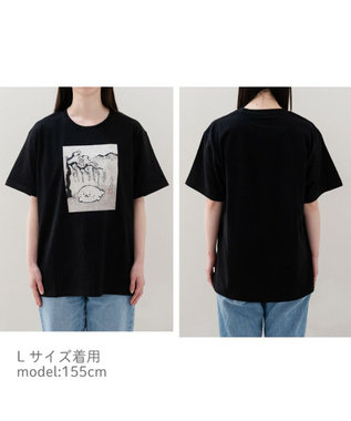 Mother garden しろたん Tシャツ 半袖 《白丹》 ユニセックス ブラック