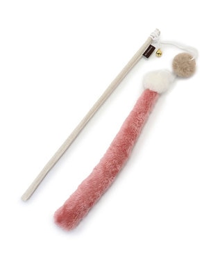 PET PARADISE 猫じゃらし しっぽ 《ピンク》 ピンク