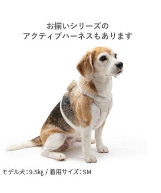 PET PARADISE ペットパラダイス ショルダーリード  花柄 ＳＭ 中型犬 オフホワイト