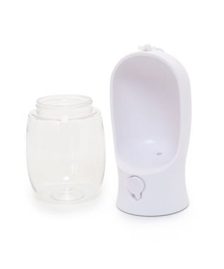 PET PARADISE 犬 猫  モバイルドリンカー 280ｍＬ お散歩  給水器 ホワイト