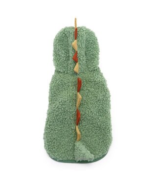 PET PARADISE ペットパラダイス パーカー 《恐竜 なりきり》 中型犬 大型犬 グリーン