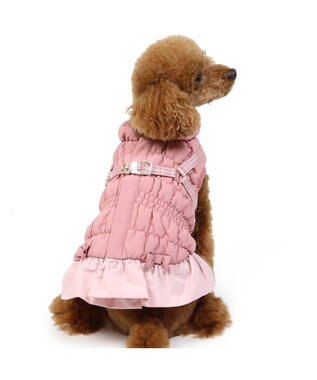PET PARADISE ペットパラダイス アウター ハーネス ベスト 《フリル》 小型犬 フリル