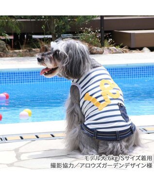 PET PARADISE  Ｌｅｅ エコメイド タンクトップ 《ボーダー柄》 小型犬 ボーダー柄