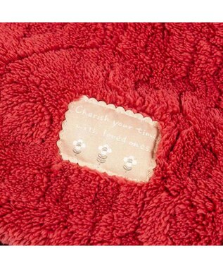 PET PARADISE ペットパラダイス 遠赤外線  筒型 寝袋 《アランボア柄》 Ｓ レッド