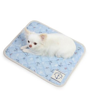 PET PARADISE ペットパラダイス クール マット 《マリン柄》 48×40cm マリン柄