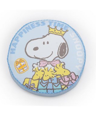 PET PARADISE スヌーピー  プレゼント クッション 接触冷感 ライトブルー