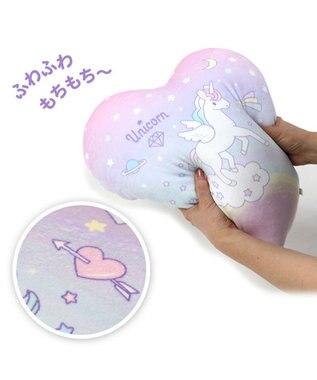 Mother garden マザーガーデン ユニコーン クッション 《星型 / ハート型 / アイス型》 単品 ハート型