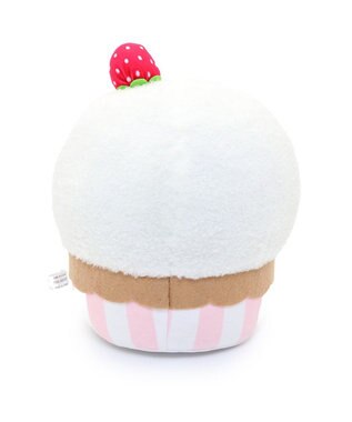 Mother garden しろたん カップケーキ マスコット 20cm お座りぬいぐるみ 白～オフホワイト