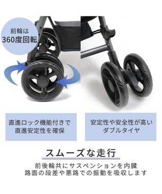 PET PARADISE smooca ハンドフル ペットカート  《ブラック》 ブラック