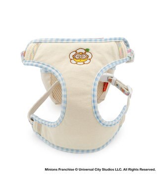 PET PARADISE ミニオン ティム お花柄 リュックハーネス Ｓ ホワイト×ブラウン