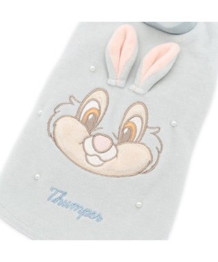 PET PARADISE ディズニー バンビ とんすけ ベロア Tシャツ 小型犬 グレー
