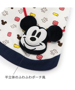 PET PARADISE ディズニー ミッキーマウストレーナー 《ポーチ付き》 小型犬 ホワイト