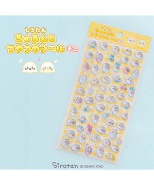 Mother garden しろたん ちゅるんとつやつやシール ミニ
