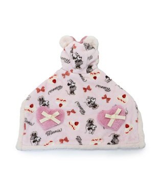 PET PARADISE ディズニー ミニー 着る毛布 《ケーキ柄》 小型犬 ピンク