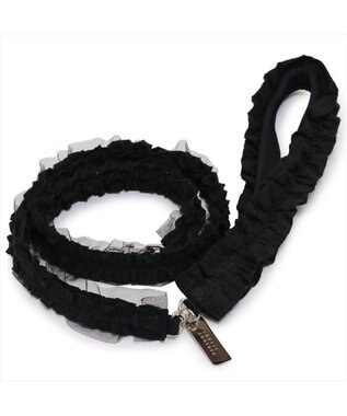 PET PARADISE cherircouture フリフリリード 《ブラック》ＳＳ～Ｓ  小型犬 ブラック