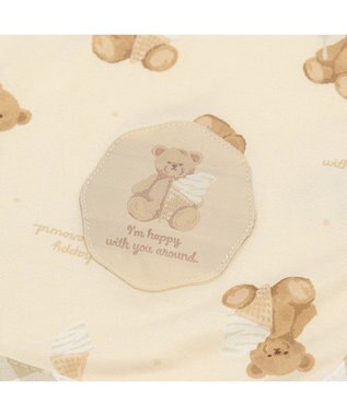 PET PARADISE ペットパラダイス くまちゃん クール ブランケット 《アイス柄》 ベージュ