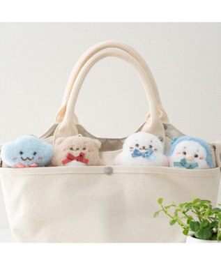 Mother garden しろたん フラットチーク キーホルダー 《らむね》 単品 らむね