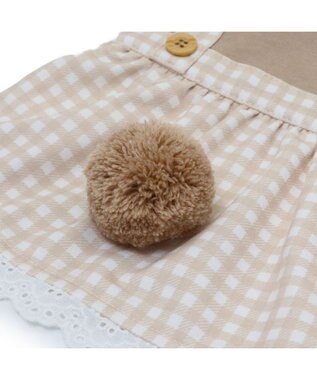 PET PARADISE ペットパラダイス くまちゃん ワンピース 小型犬 ベージュ