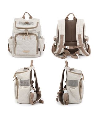 PET PARADISE ペットパラダイス  ハグ&リュック 《ナチュラルキルト》 M 小型犬 約4~6kg ナチュラルキルト