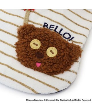 PET PARADISE ミニオン ティム サーモキープ タンクトップ 《マリン柄》 小型犬 ホワイト×ブラウン