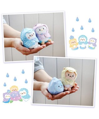 Mother garden しろたん 手のりマスコットレインシリーズ 《 しろたん / らっこいぬ / しぇる / らむね 》 単品 しろたん