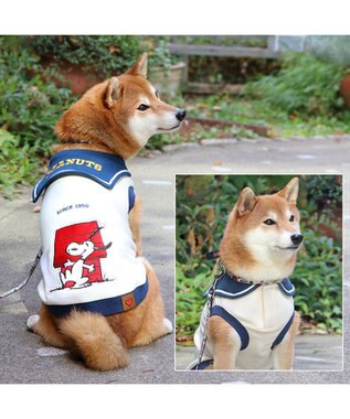 PET PARADISE スヌーピー ご機嫌セーラー トレーナー 中型犬 ホワイト