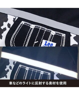 PET PARADISE Lee レインコート 《牛柄》 中型犬 大型犬 ホワイト×ブラック