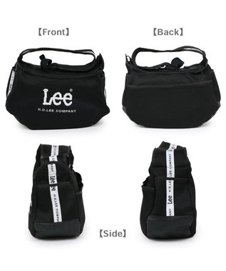 PET PARADISE Lee ロゴ メッシュ スリング  キャリーバッグ M 小型犬 約4~8㎏ ブラック