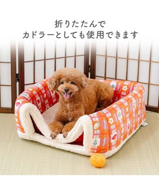 PET PARADISE ペットパラダイス ポカポカ こたつ ハウス Ｌ （50cm） レッド