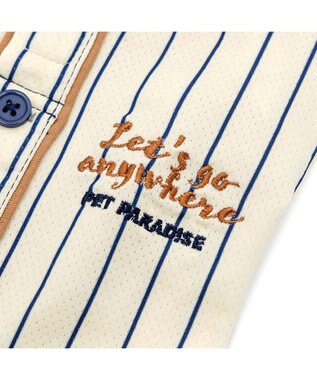 PET PARADISE ペットパラダイス 野球 Tシャツ 中型犬 ホワイト