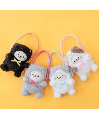 Mother garden しろたん ついてきちゃうしろたん マスコット 着せ替えカバー 《三毛猫》単品 三毛猫