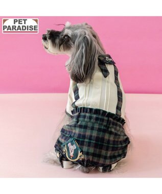 PET PARADISE ディズニー わんわん物語 トランプ パンツつなぎ 小型犬